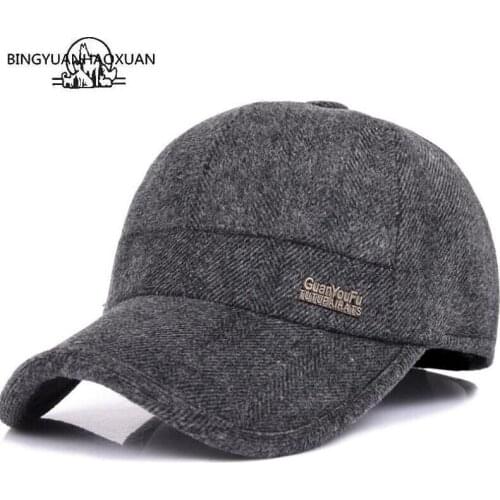 BING YUAN HAO XUAN Men's Fleece Hats