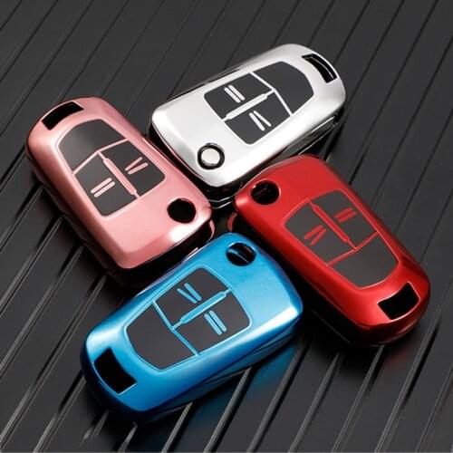 2-Button Remote TPU Car Key Cover Shell Fob Case Shield For Opel Astra H Corsa D Vectra C Zafira Astra Vectra Signum Accessories