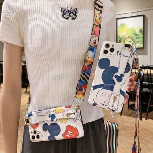 2021 Disney Mickey for IPhone 7/8 Plus Xr Xs Max 11/12pro Max 12mini Huawei P30 Mate40 Kawayi Coupe Phone Case