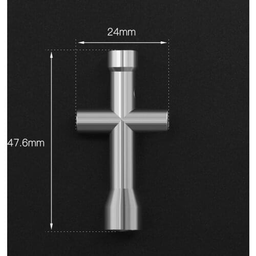 Two Trees E3D Nozzle MK8 Mini Spanner M2 M2.5 M3 M4 Screw Nut Hexagonal Cross Wrench Sleeve socket Maintenance Model Wheel Tool
