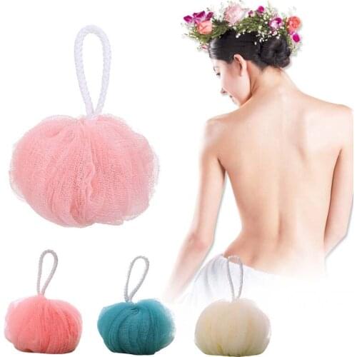 Sponge Flower Exfoliating Body Brush Bath Ball Mesh Sponge Milk Shower Accessories Bathroom Supplies PE Bath Flower Super Soft