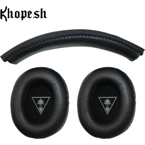 Khopesh Earpads Headphone Ear Pads For Turtle Beach FORCE XO7 Recon 50 Force XO Seven Gaming Headphone Earmuff Cushions Cover