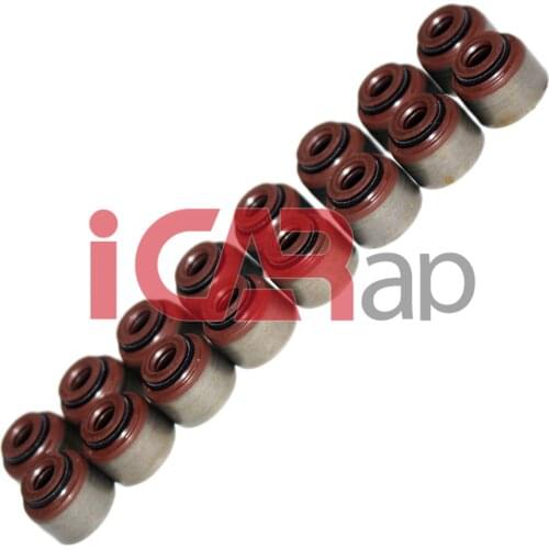 D15Z4 D16Y7 16pcs Valve Stem Oil Seal Valve Cover For HONDA CIVIC 16V Automotive Engine Gasket Parts 12210-PZ1-003/004