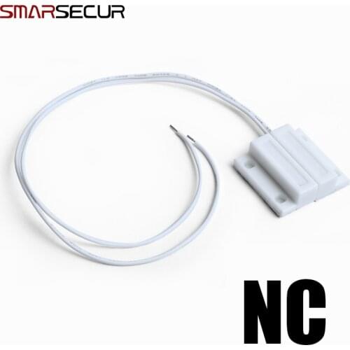 SMARSECUR MC-38 Wired Door Window Sensor Magnetic Switch Home Alarm System Detector door open remider NC normally closed