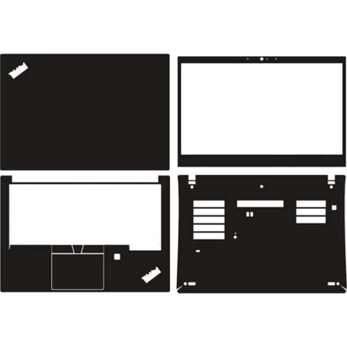 KH Laptop Sticker Skin Decals Cover Protector Guard for ThinkPad T490