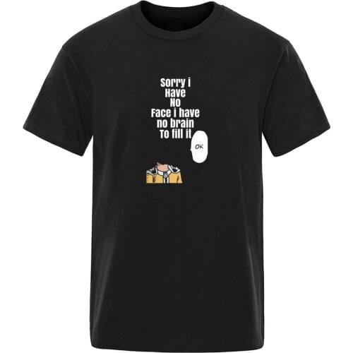 One Punch t-shirts Man 2020 summer Japan Anime top Funny Cartoon tops tees Printed o-neck Fashion fashion short sleeve camisetas