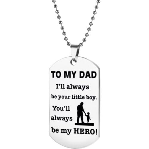To My Dad Mom Lettering Pendant Necklace I Want You To Believe Love Dad Mom Family Necklace Jewelry Fathers Mothers Day Gifts