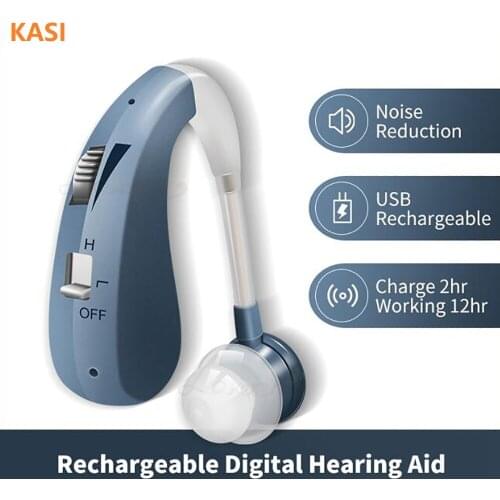 2020 Newest Best Rechargeable Hearing Aid Digital Sound Amplifiers Hearing Aids Hearing Devices DropShipping Hearing Aids