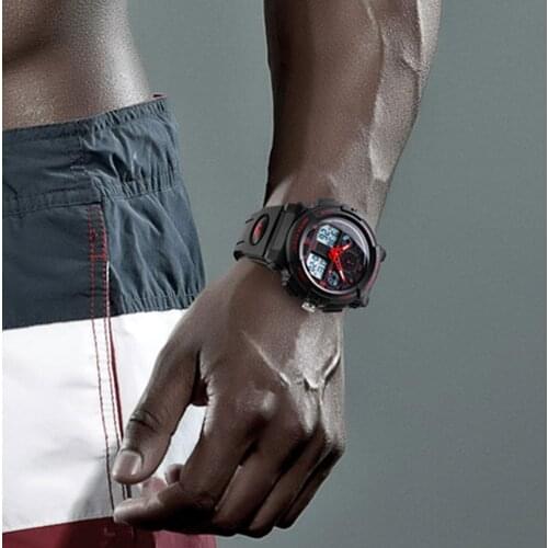 Led Digital Mens Sports Wristwatch Watches Men Military Army WatchMale Gift Analog Shock Watch