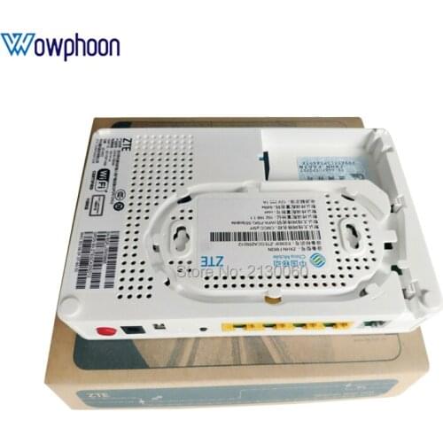 10Pcs/Lot ZXA10 F663N FTTH GPON ONU with 3FE+ 1GE+ 1Tel+ USB+ Wifi Ethernet Port English Firmware Fiber Optical Terminal