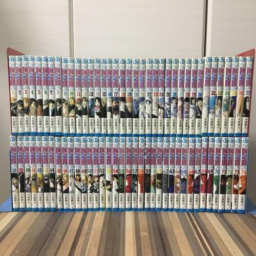 Booking, send out after 60 day) Random 10 Book BLEACH Japanese Manga Book Teenager Adult Japan Cartoon Comic Anime Manga Libros