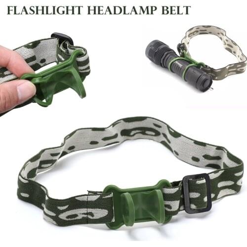 1Pc 2020 Headlamp Headband head Belt head Strap Mount Holder for 18650 Headlight Flashlight Lamp Torch Outdoor Tool Accessories