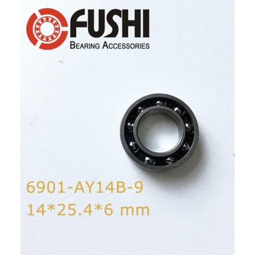 6901UG RC Engine Bearing 14*25.4*6 mm ABEC-3 ( 1 PC ) 6901 UG OD 25.4mm With 9 Balls Ball Bearings