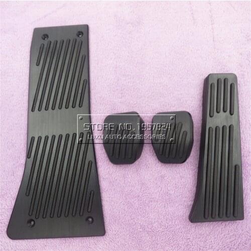 TTCR-II Car Accessories For BMW X5 X6 Series E70 E71 E72 F15 AT/MT Accelerator Brake Foot Rest Pedal Pads,Styling Sticker Covers