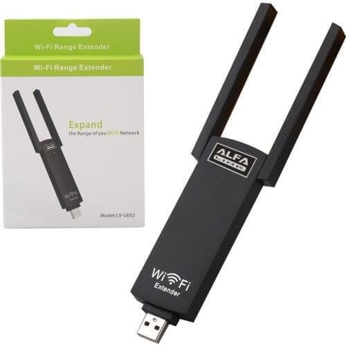 ALFA LINK Portable Wireless WiFi Range Extender for Smart TV Network Adapter Universal HDTV Port Repeater AP USB