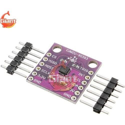 Digital 3D Hall Sensor Displacement Angle Rotate 3D Position Board CJMCU-90393 MLX90393 2.2V -3.6V 3.3V Module I2C SPI Output