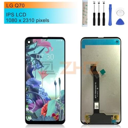 For LG Q70 LCD Display Touch Screen Digitizer Assembly LM-Q730N LMQ620 Display Replacement Repair Parts 6.4"