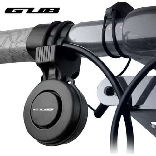 GUB 120db Bicycle Electric Horn with Wire Control 3 kinds of Sounds Micro USB Rechargeable Bike Electric Bell Cycling Horn Ring