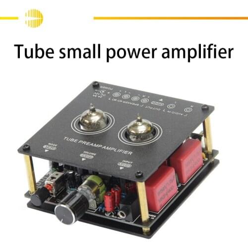 DC12V 35W*2 M18 Tube Amplifier Audio Tube Small Amplifier Fever-grade Hifi Tube Amplifier Preamp Bluetooth Power Amplifier
