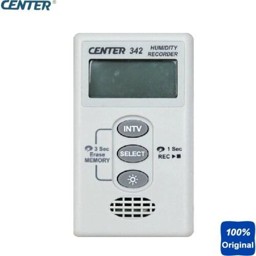 Wall Mount PC Interface Humidity Temperature Dataloggers CENTER-342