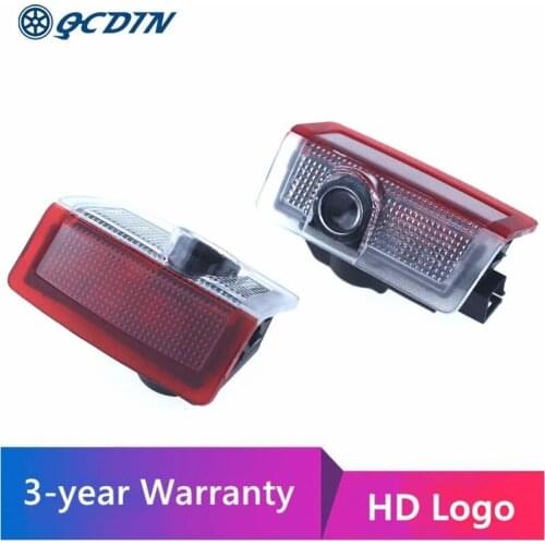 QCDIN For QX30 QX60 JX35 FX EX QX LED Decoration Shadow Projector Light Car Door Welcome Logo Light