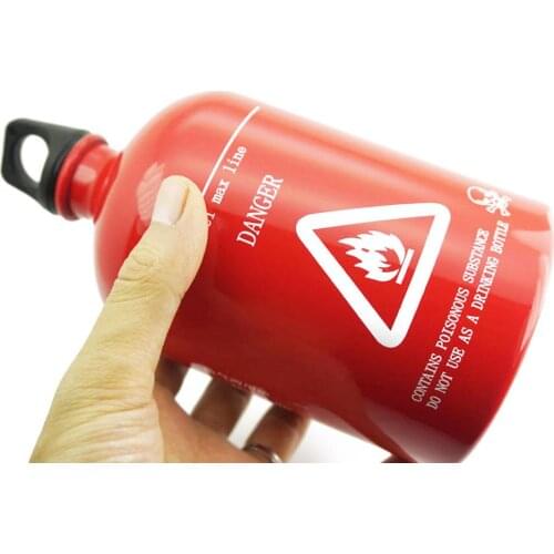 30oz / 1 Liter Gas Oil Fuel Bottle Motorcycle Emergency Petrol Gasoline Canister