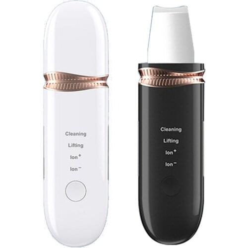 Peeling Spatula Cleaner Vibrating Facial Cleanser Exfoliating Spatula Peeling Beauty Instrument EMS Lifter Sonic Pore Cleaner