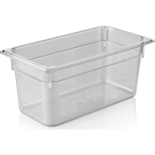 Modern Plastport Unbreakable Transparent Gastronome Bathtub 1/3-150 kitchen Tub cocina kitchen accessories utensílios de cozinha