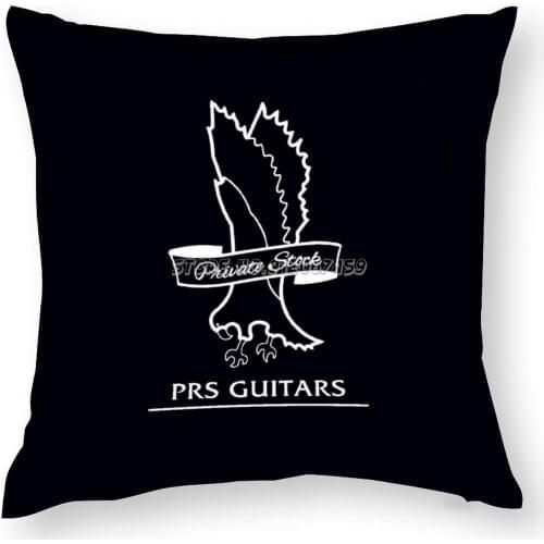 Prs Guitar Pillow Case Custom Square Pillow Cover Case Zipper Pillowcase Prs Guitar Guitars Epiphone Band Guitar Washbrurn