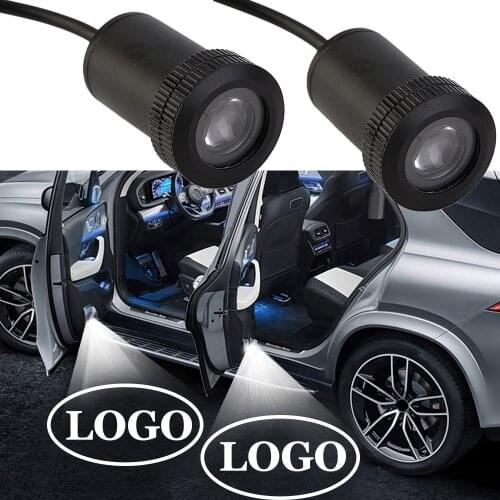 LED Car Door Logo Light Ghost Shadow Projector For Volvo S40 S60 S70 S80 S90 C30 C60 C70 XC40 XC60 XC70 Courtesy Lamp Car Stying