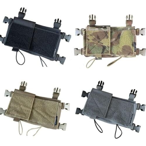 WG Outdoor Sport Tactical Airsoft SS Micro Fight Chassis MK4 Chest Rig Main Bag