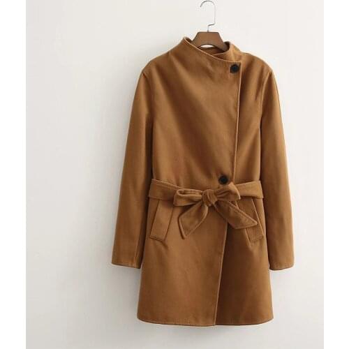 Женские осенние пальто Willshela China At AliExpress