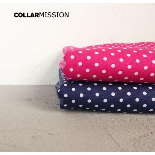 1m*1.4m Wave point cloth fabirc for DIY dog accessories sewing pet collar leash straps fashion fabric Bu007