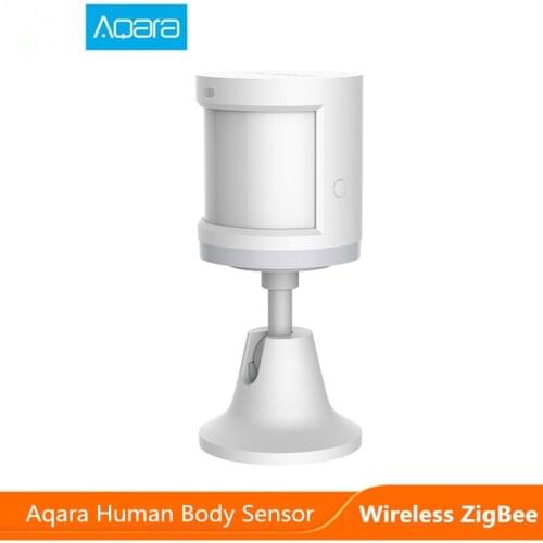 Aqara Motion Sensor Human Body Sensor Smart body Movement Wireless ZigBee Connection holder Light for Xiaomi smart home Mihome