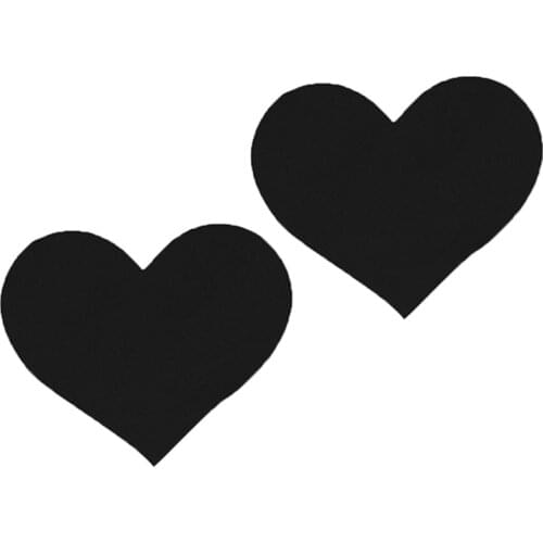 Heart Shape Nipple Cover Fetish Nipple Covers Flirting Breast Stickers Disposable Pasties Invisible Tepel Cover Sexy Accessories