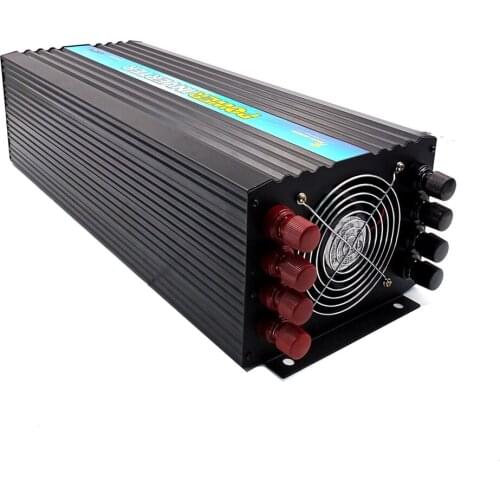 6000W/6kW DC 24V TO AC 120V Pure Sine Wave Power Invertor Factory Direct Selling High Quality One Year Warranty