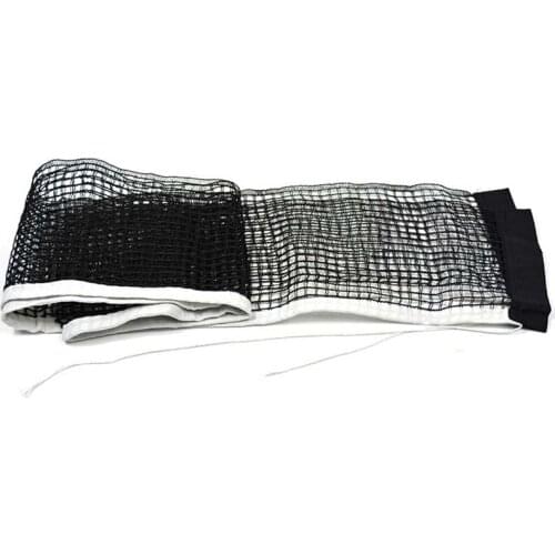 Table Tennis Table Plastic Strong Mesh Net Portable Net Kit Net Rack Replace Kit For Ping Pong Playing High Quality