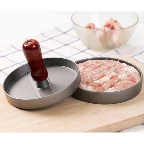 Kitchen Hamburger Meat Tool Burger Mold Round Shape Hamburger Beef Meat Grill Burger Press Patty Maker Mold Biscuits tools
