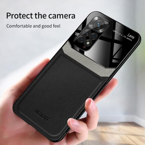 Lens Care Case For Redmi Note 8 9 Pro 8T 7 9S 9A 9C 8A Shockproof Leather Case Cover For Xiaomi Mi 9T Note 10 Pro 9 8 Lite Funda