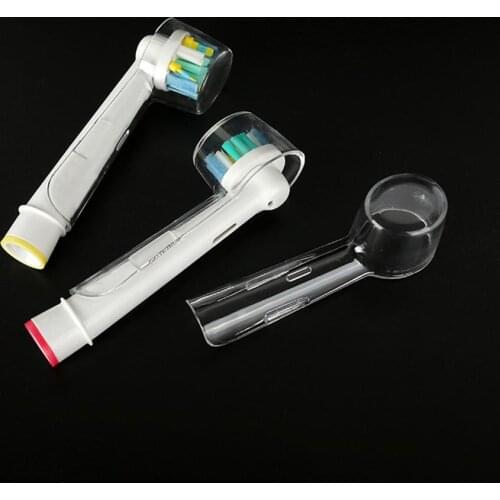 Reusable Brush Head Transparent Protecting Electric Toothbrush Heads Dust-Proof Protect Cover Home Travel Cleaning Tool