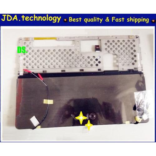 MEIARROW New Black back cover FOR SONY Vaio SVF15N SVF15N17CXB SVF15NB1GL OFHD STAND ASSY Hinges &30PIN LCD Video Cable