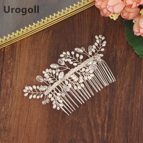 Brand New Trendy Bridal Wedding Hair Accessories Pearl Teardrop Flower Shaped Headband Bridesmaid Headdress Crystal Jewelry