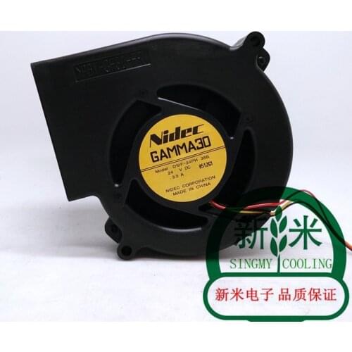 NEW NIDEC turbine turbo Centrifugal Blower 9733 24V 0.33A D10F-24PH 38B 3lines cooling fan
