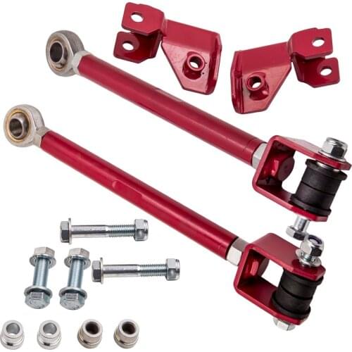 Brand New Front Adjustable Lower Control Arms + Tension Rods For Nissan S13 2pcs/Set