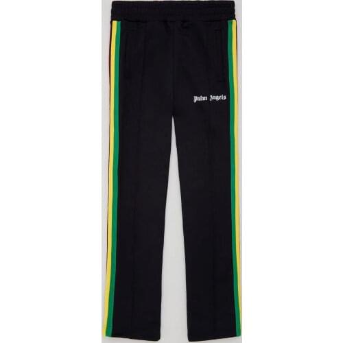 Palm Angels Side Rainbow Striped Casual Retro Mens and Womens Zipper