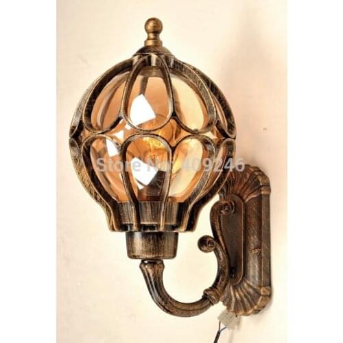 Industrial Vintage Loft Outdoor Wall Light Villa Balcony Garden Waterproof Wall Lamp For Cafe Bar Coffee Shop