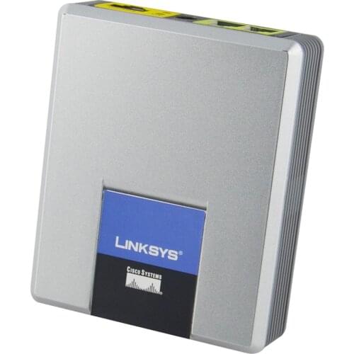 Unlocked Linksys best type SPA2002 VoIP Analog Phone Adapter with 2 FXS Phone Ports VOIP adapter