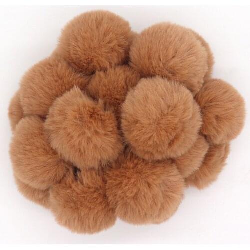 20Pcs/Set Pom Balls Elastic Hair Ties Ponytail Holder Hair Gum Scrunchies Elastic Hair Bands For Women Girls Hair Accessories