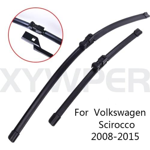 Winshield Wipers Blade For Cars for Volkswagen Scirocco from 2008 2009 2010 to 2015 windscreen wiper car Accessories wholesale