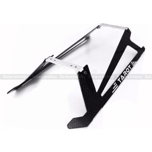 Tarot Carbon Fiber Metal Landing Skid Set for Trex 500 Helicopter